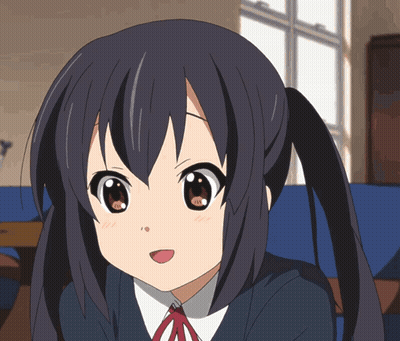 A Close Up Of A Anime Girl With Pigtails GIF