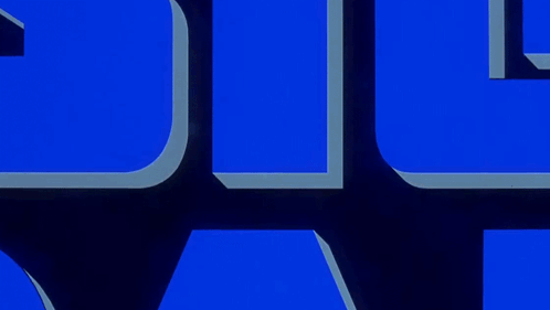 A Close Up Of A Blue Background With A Few White Lines GIF