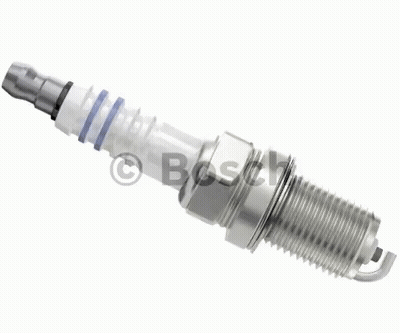 A Close Up Of A Bosch Spark Plug GIF