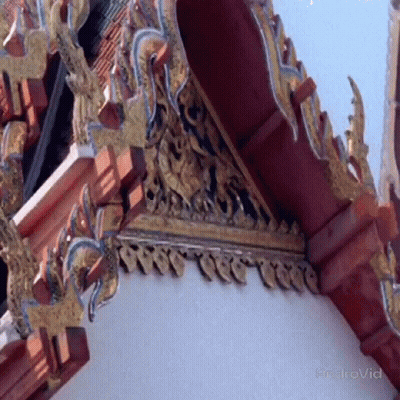 A Close Up Of A Building With The Word Android On The Bottom Left GIF