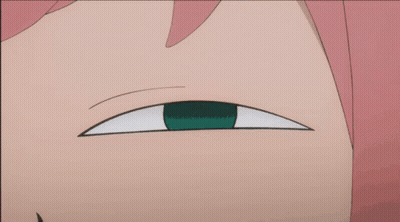 A Close Up Of A Cartoon Character 'S Eye GIF
