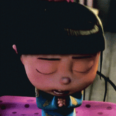 A Close Up Of A Cartoon Character 'S Face GIF