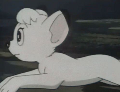 A Close Up Of A Cartoon Character 'S Face . GIF