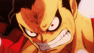 A Close Up Of A Cartoon Character 'S Face With A Big Smile GIF