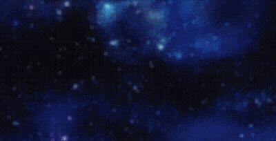 A Close Up Of A Cartoon Character 'S Face With A Blue Background GIF