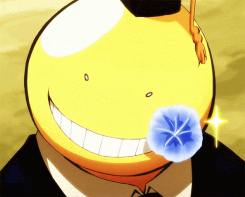 A Close Up Of A Cartoon Character 'S Face With A Blue Star On His Nose GIF