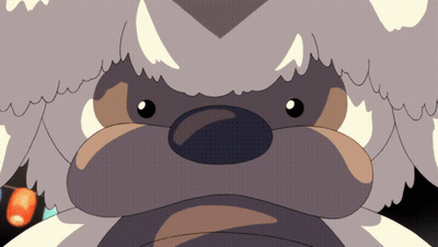 A Close Up Of A Cartoon Character 'S Face With A Large Nose GIF