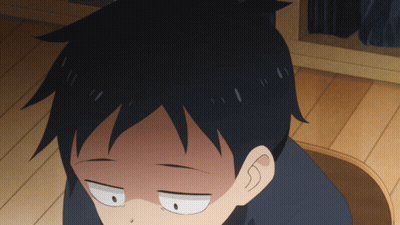 A Close Up Of A Cartoon Character 'S Face With A Serious Look On His Face GIF