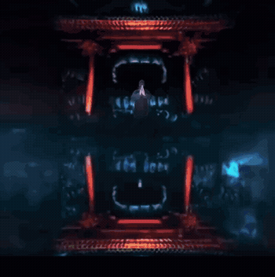 A Close Up Of A Cartoon Character 'S Face With A Serious Look On His Face GIF
