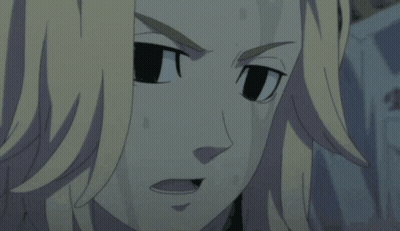 A Close Up Of A Cartoon Character 'S Face With A Serious Look On His Face GIF