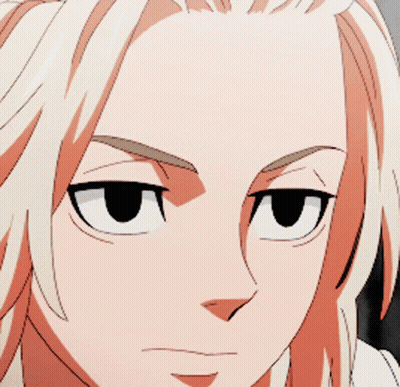 A Close Up Of A Cartoon Character 'S Face With A Serious Look On His Face GIF
