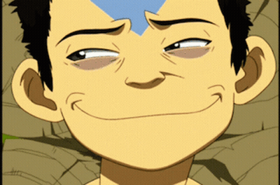 A Close Up Of A Cartoon Character 'S Face With A Smile GIF