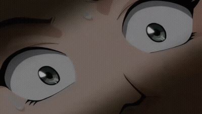 A Close Up Of A Cartoon Character 'S Face With A Surprised Look On Her Face GIF