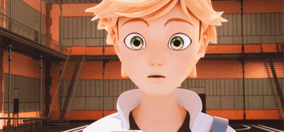 A Close Up Of A Cartoon Character 'S Face With A Surprised Look On His Face GIF