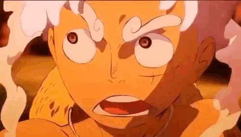 A Close Up Of A Cartoon Character 'S Face With A Very Angry Look On His Face . GIF