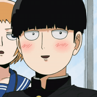 A Close Up Of A Cartoon Character 'S Face With A White Eye GIF