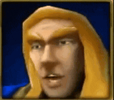 A Close Up Of A Cartoon Character 'S Face With A Yellow Hood On . GIF