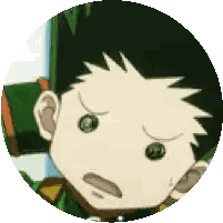 A Close Up Of A Cartoon Character 'S Face With An Angry Look On His Face Sticker