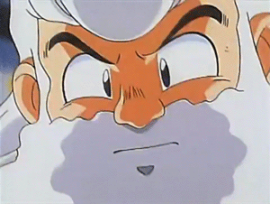 A Close Up Of A Cartoon Character 'S Face With An Angry Look On His Face . GIF