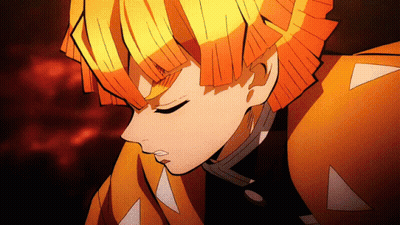 A Close Up Of A Cartoon Character 'S Face With His Eyes Closed GIF
