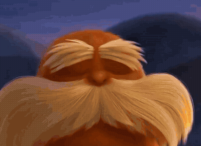 A Close Up Of A Cartoon Character 'S Face With His Eyes Closed GIF