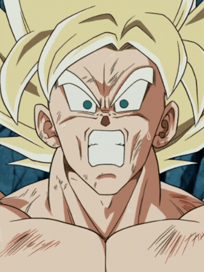 A Close Up Of A Cartoon Character 'S Face With His Mouth Open GIF