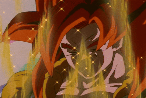 A Close Up Of A Cartoon Character 'S Face With Sparkles Coming Out Of His Mouth GIF