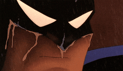 A Close Up Of A Cartoon Character 'S Face With Tears Running Down His Face GIF