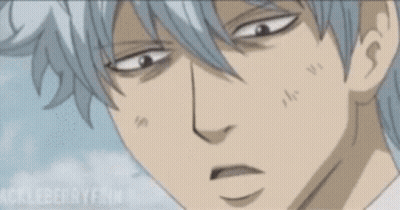 A Close Up Of A Cartoon Character 'S Face With The Words Ackleberryfinn In The Bottom Right Corner GIF