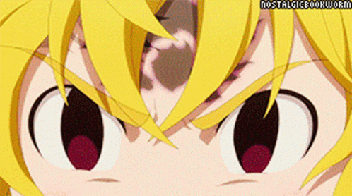 A Close Up Of A Cartoon Character 'S Face With The Words Nostalgiacookworm Written Below It GIF