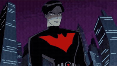 A Close Up Of A Cartoon Character 'S Feet On A Red And Purple Background . GIF