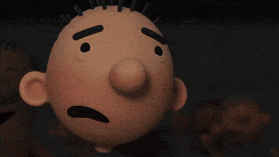A Close Up Of A Cartoon Character 'S Head With Spikes GIF