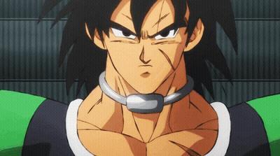 A Close Up Of A Cartoon Character Wearing A Collar GIF