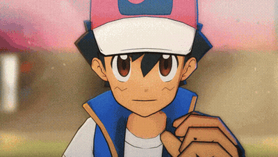 A Close Up Of A Cartoon Character Wearing A Hat With The Letter S On It GIF