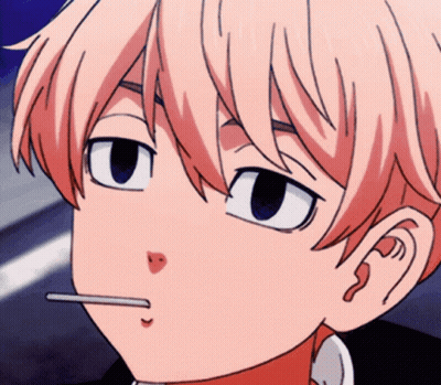 A Close Up Of A Cartoon Character With A Cigarette In His Mouth GIF