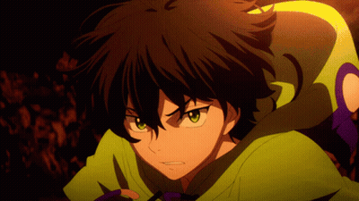 A Close Up Of A Cartoon Character With A Green Hood GIF
