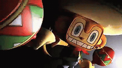 A Close Up Of A Cartoon Character With A Hat On GIF