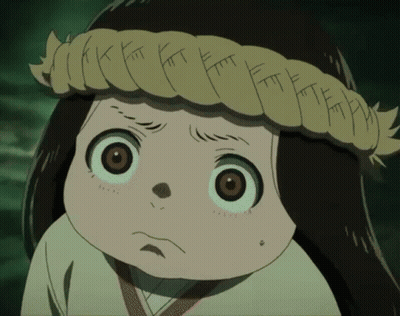 A Close Up Of A Cartoon Character With A Headband That Says Ff GIF