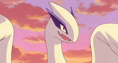 A Close Up Of A Cartoon Character With A Heart On Her Chest GIF