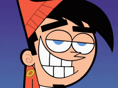 A Close Up Of A Cartoon Character With A Red Hat GIF