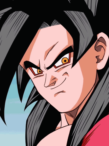 A Close Up Of A Cartoon Character With A Red Shirt GIF