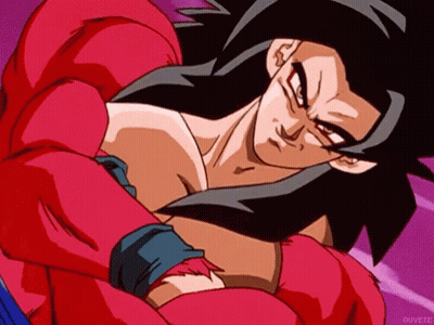A Close Up Of A Cartoon Character With A Red Shirt On GIF