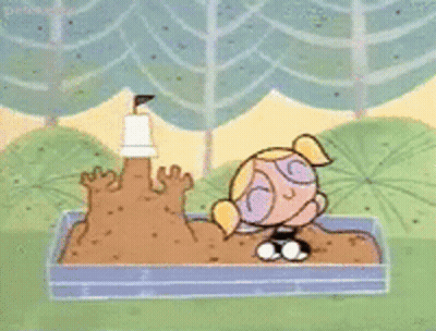 A Close Up Of A Cartoon Character With A Sad Face . GIF