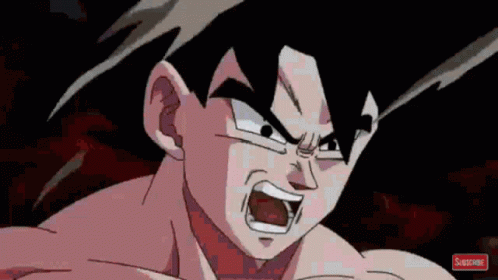 A Close Up Of A Cartoon Character With A Subscribe Button GIF