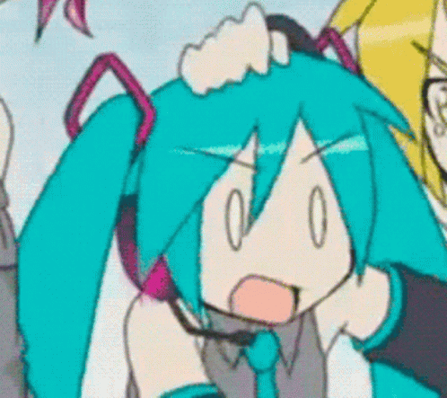 A Close Up Of A Cartoon Character With A Surprised Face GIF