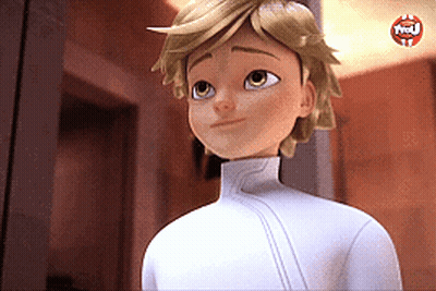 A Close Up Of A Cartoon Character With A Tv U Logo In The Corner GIF