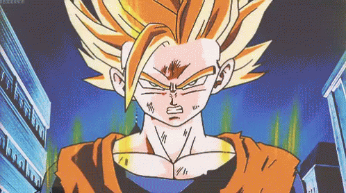 A Close Up Of A Cartoon Character With A Very Angry Face GIF