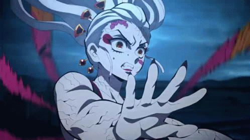 A Close Up Of A Cartoon Character With A Very Angry Look On Her Face GIF