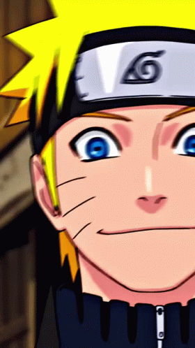 A Close Up Of A Cartoon Character With Blue Eyes GIF