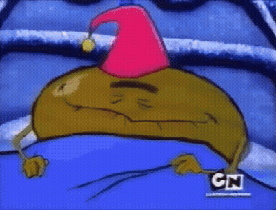 A Close Up Of A Cartoon Character With Cn On The Bottom GIF